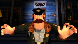 HELLO NEIGHBOR 2 COP OFFICER NIELSEN JUMPSCARE