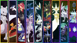 All Pokémon Main Legendary Battle Themes [GEN 1-9] Dec 2023
