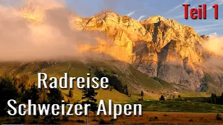 Radreise Schweizer Alpen #1 Schwägalp - Vorder Höhi - entlang der Linth