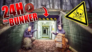 24H im PREPPER BUNKER der Naturensöhne + Bushcraft Camp Roomtour | Fritz Meinecke