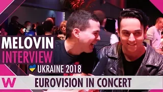 MELOVIN (Ukraine 2018) Interview | Eurovision in Concert 2018