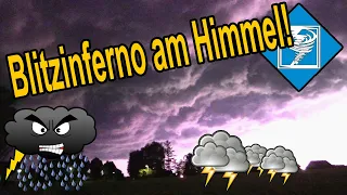 "Starkstromaggregat" am Himmel über Oberschwaben, 16. August | Wetteraction 2020