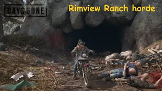 Hidden Horde behind Nest - Days Gone Rimview Ranch Horde