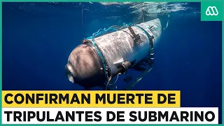 Confirman fallecimiento de tripulantes de submarino desaparecido: Encontraron restos de embarcación