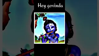 little Krishna hey kesav hey madhav hey govindaraksh (karthikeya 2) song 4k Short OM NAMAH