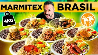 O maior MARMITEX feito no GIRAFFAS!! * Comi por 7 *