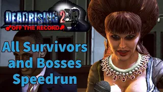 [World Record] Dead Rising 2 Off the Record: All Survivors and Bosses Speedrun in 3:54:16