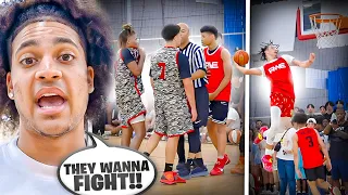 THIS UNDEFEATED AAU TEAM WANTED SMOKE WITH US IN THIS INTENSE GAME!