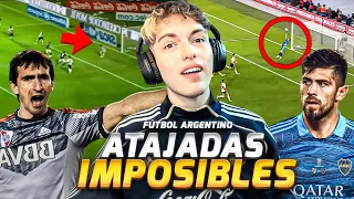 ATAJADAS IMPOSIBLES EN EL FUTBOL ARGENTINO (1990-2023) - IMPRESIONANTE