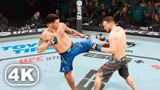 Dustin Poirier vs Justin Gaethje | ULTRA 4K 60FPS Gameplay - EA SPORTS UFC 5 PS5