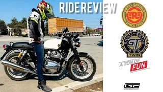 Royal Enfield Continental GT650 with Gursewak Exhaust |Ride Review| A Ton of Fun| GoPro Hero 7 Black