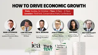 How to Drive Economic Growth | #ThinkTent23