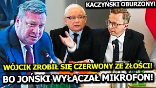 WÓJCIK CAŁY CZEROWNY Z WŚCIEKŁOŚI KRZYCZAŁ NA JOŃSKIEGO! KACZYŃSKI JUŻ ZBIERAŁ SIĘ DO WYJŚCIA!