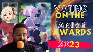 Voting The Crunchyroll Anime Awards 2023