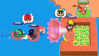 -10 IQ BAD AIM vs IQ 9000 GADGET TROLL 😂 Brawl Stars Funny Moments & Wins & Fails & Glitches ep.948