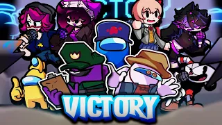 VICTORY but Every Turn a Different Character Sings 🎶⚡ (FNF V.S Impostor V4 Everyone Sings It)