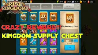 Kingdom 1827 Opening 200+ Kingdom Supply Chest!| KvK Season 2.