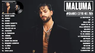 MALUMA GRANDES ÉXITOS MIX 2024 - ÁLBUM COMPLETO 2024 - MEJOR COLECCIÓN DE CANCIONES DE MALUMA 2024