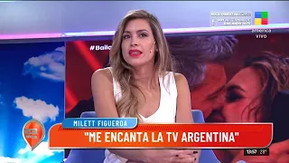 Milett Figueroa: "Estoy recontra enamorada de Marcelo"