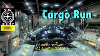 Star Citizen - Magnus/Terra/Pyro Jump Point Station - Cargo Run (3.22.0 PU), HD