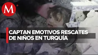 Rescates de menores en Turquía y Siria conmueven al mundo