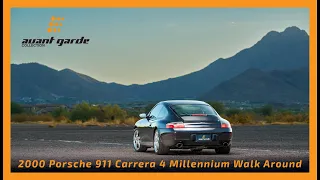 2000 Porsche 911 Carrera 4 Millennium Walk Around