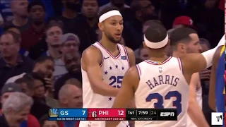 Golden State Warriors vs Philadelphia 76ers | NBA 2018-2019 Regular Season | March 2, 2019