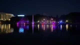 Светомузыкальный фонтан Минск