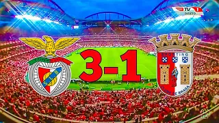 Relato do Benfica 3-1 Braga | #benfica #futebol #relato #narração #braga #slb