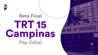 Reta Final TRT 15 Campinas Pós-Edital: Língua Portuguesa - Prof. Fabricio Dutra