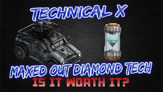 Technical X Diamond Tech Maxed Out. (War Commander)