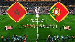 MOROCCO vs PORTUGAL • FIFA WORLD CUP QATAR 2022 - 14 Final • eFootball PES 2021