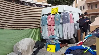 Турция  Махмутлар,  базар по вторникам, цены на одежду, обувь на  турецком  рынке
