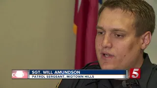 Metro Officer Saves Suicidal Man From High-Rise Balcony