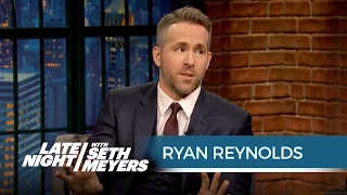 Ryan Reynolds Played "Let's Get It On" While Blake Lively Was in Labor - Late Night with Seth Meyers