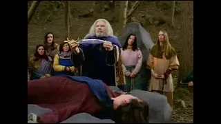 Patrick: Legend of Ireland  |  Patrick Destroys a Pagan Sacrifice