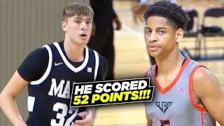 Kiyan Anthony & Cooper Flagg GO OFF In Front of D1 Coaches!! Day 1 of Nike EYBL Recap!