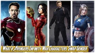 Lady Avengers: Infinity War Characters | What if Marvel Avengers: 3 Superheroes Swap Their Gender