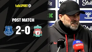 Klopp Is FRUSTRATED With Liverpool's Performance After LOSING 2-0 Vs Everton! 😬