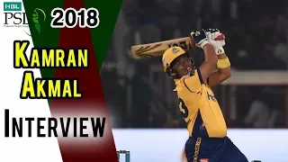 Kamran Akmal Interview  | Karachi Kings Vs Peshawar Zalmi | Eliminator 2 | 21 March | HBL PSL 2018