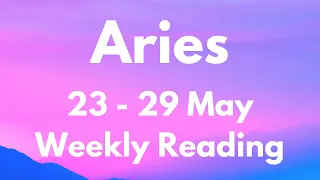 Aries ♈️ An Unexpected Miracle Happens! A Sign From Heaven! 23 - 29 May