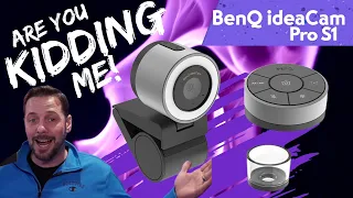 Top Webcams in 2023? -This Is Just Way Too Cool! BenQ ideaCam S1 Pro