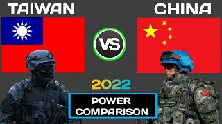Taiwan vs China military power 2022 | China vs Taiwan military power Comparison 2022 | taiwan
