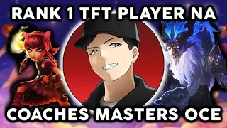 RANK 1 TFT PLAYER COACHES MASTERS PLAYER - COACHING VOD #1 - Teamfight Tactics Fates Set 4.5