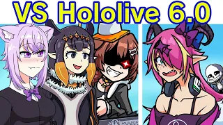 Friday Night Funkin' VS Hololive Funkin 6.0 FULL WEEK & Cutscenes (FNF Mod/Hard) (Korone/Ina/Okayu)