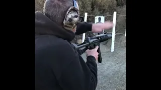 Shooting a full auto MP5