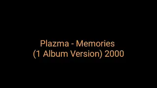 Plazma - Memories (1 Album Version) 2000 CD_synth pop disco