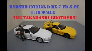 Kyosho Initial D RX-7 FD & FC 1:18 Review