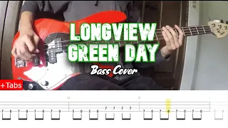 Green Day-Longview Bass cover (Tabs in video)
