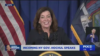 New York’s next governor, Kathy Hochul, speaks after Cuomo resignation; watch full news conference